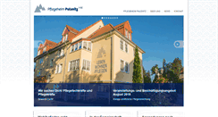 Desktop Screenshot of pflegeheim-pulsnitz.de
